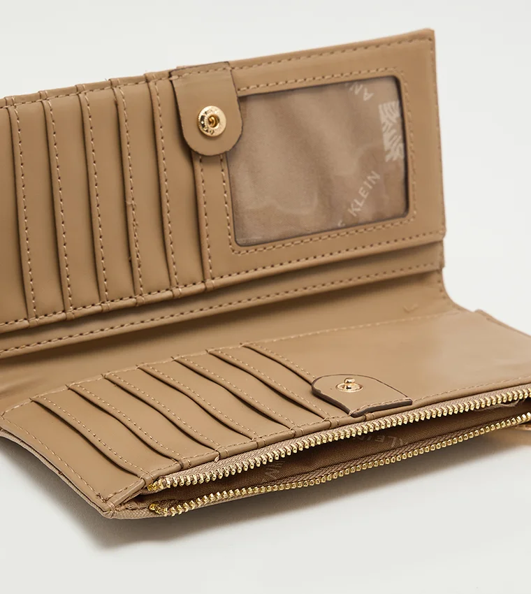 ANNE KLEIN  Anne Klein Textured Zippered Wallet for Women | Best Price UAE